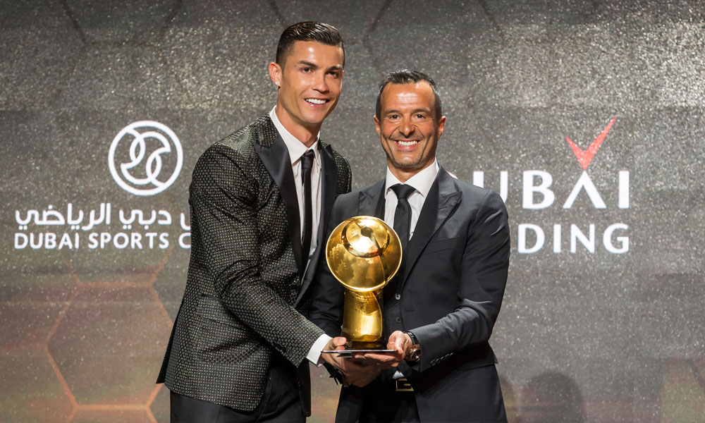 Globe Soccer Awards Ronaldo 2023